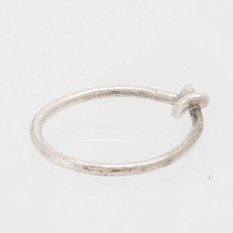 Berit Johansson, 3 silver rings.