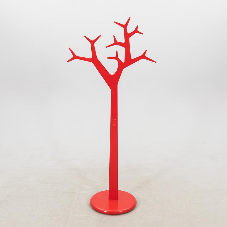 Michael Young and Katrin Peterdottir, drum major/coat rack, late 20th/early 21st century.