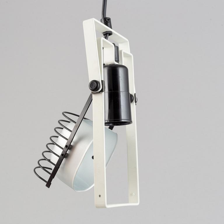 Ernesto Gismondi, a metal 'Sintesi' ceiling light for Artemide, 1980's.