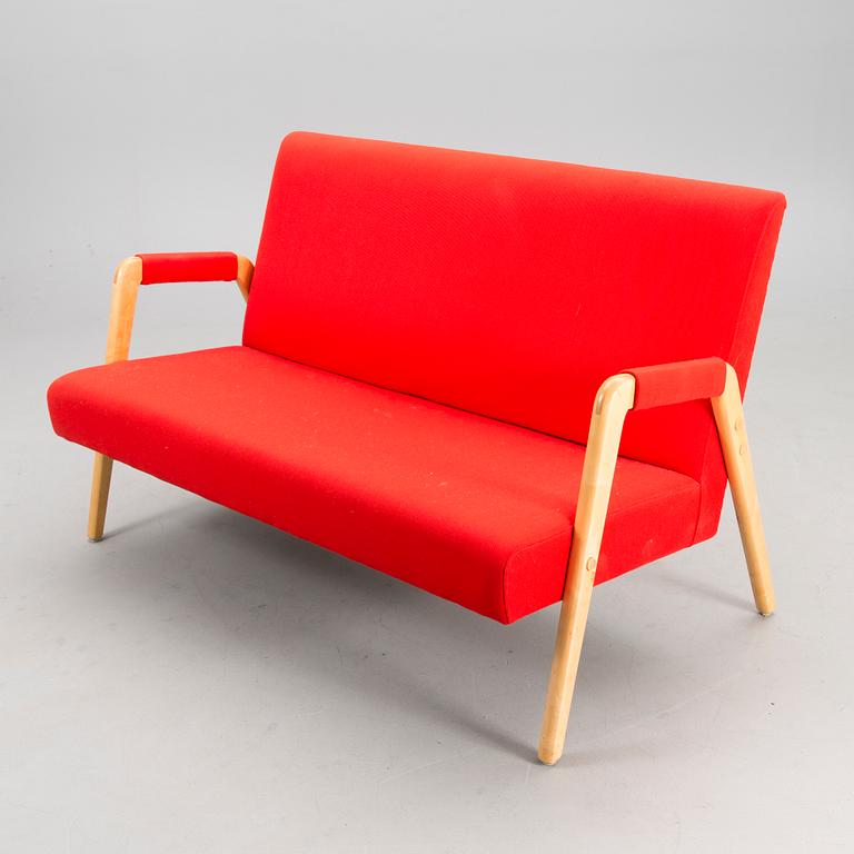 A mid 20th century couch 'Figaro' by Olle Filén for Oy Stockmann Ab,  Keravan Puusepäntehdas,