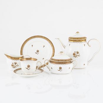 Wilhelm Kåge, a 37-piece 'Ambassadör' porcelain coffee service, Gustavsberg.