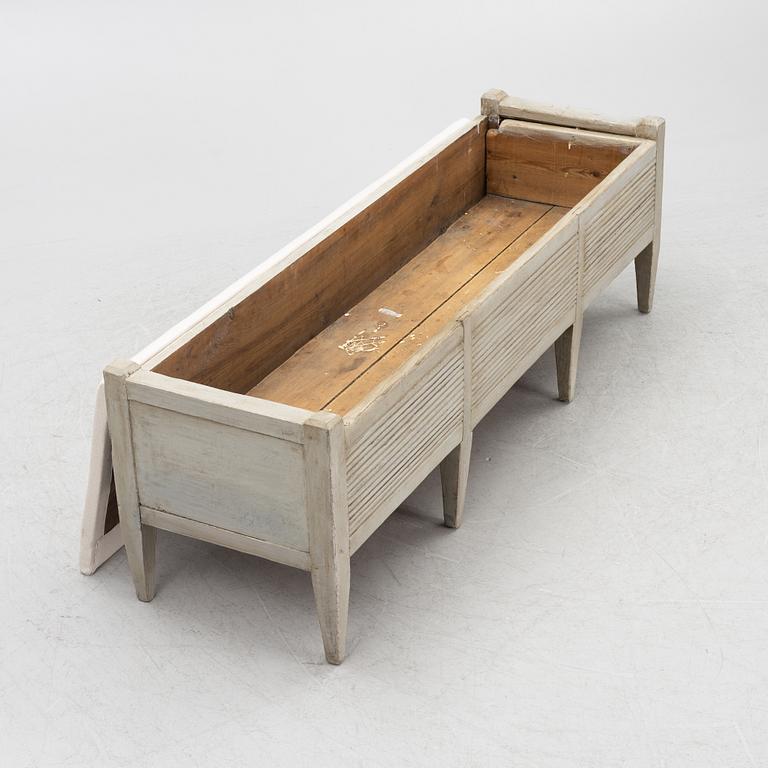 Bench, early 19th century.