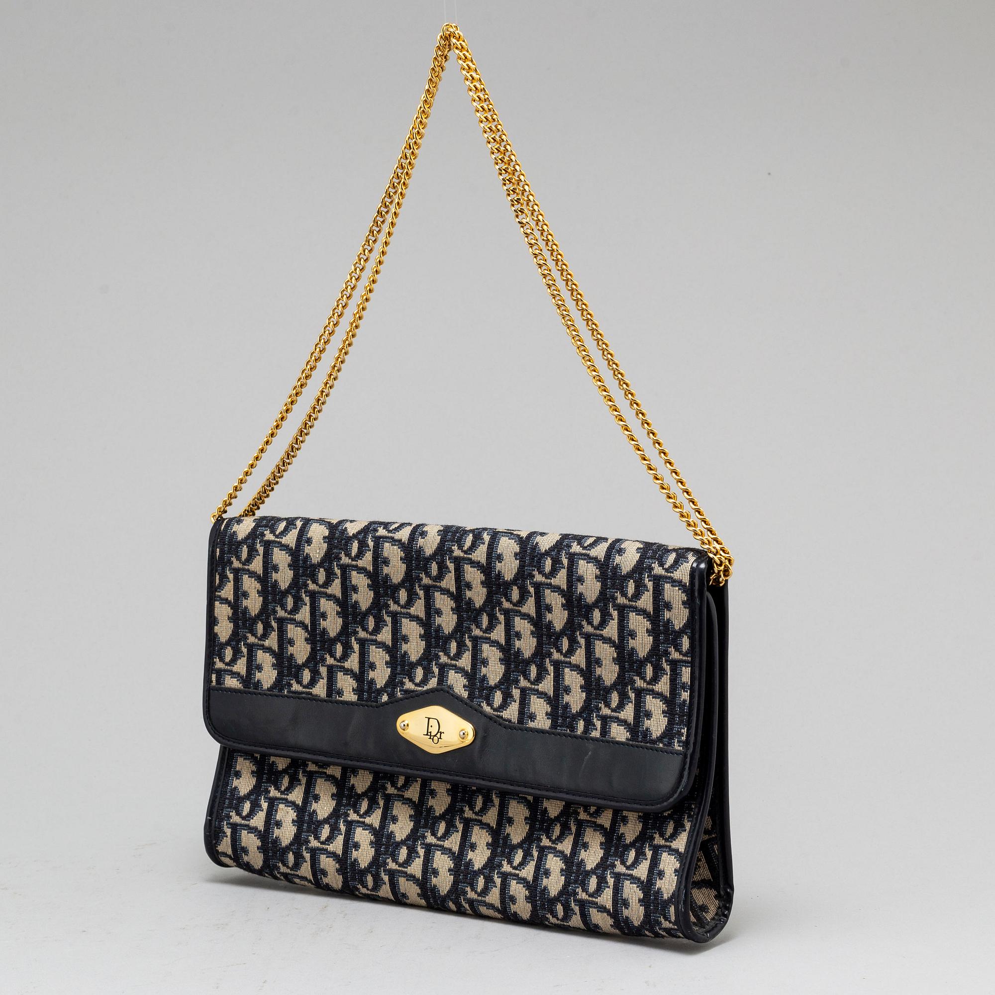 Dior clutch with chain sale