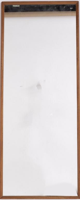 A 1950's/60's teak mirror.
