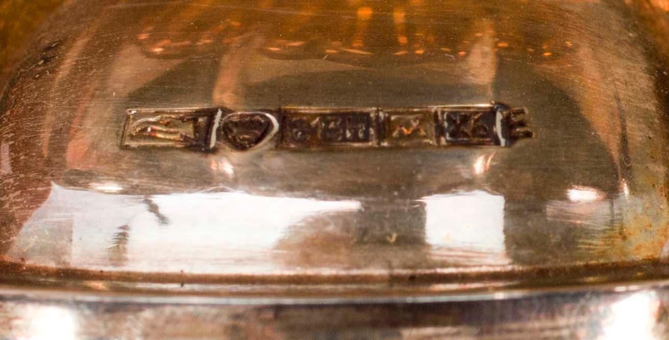 BRÖDKORG, silver, Aurankultaseppä Åbo 1951. Vikt 620g.