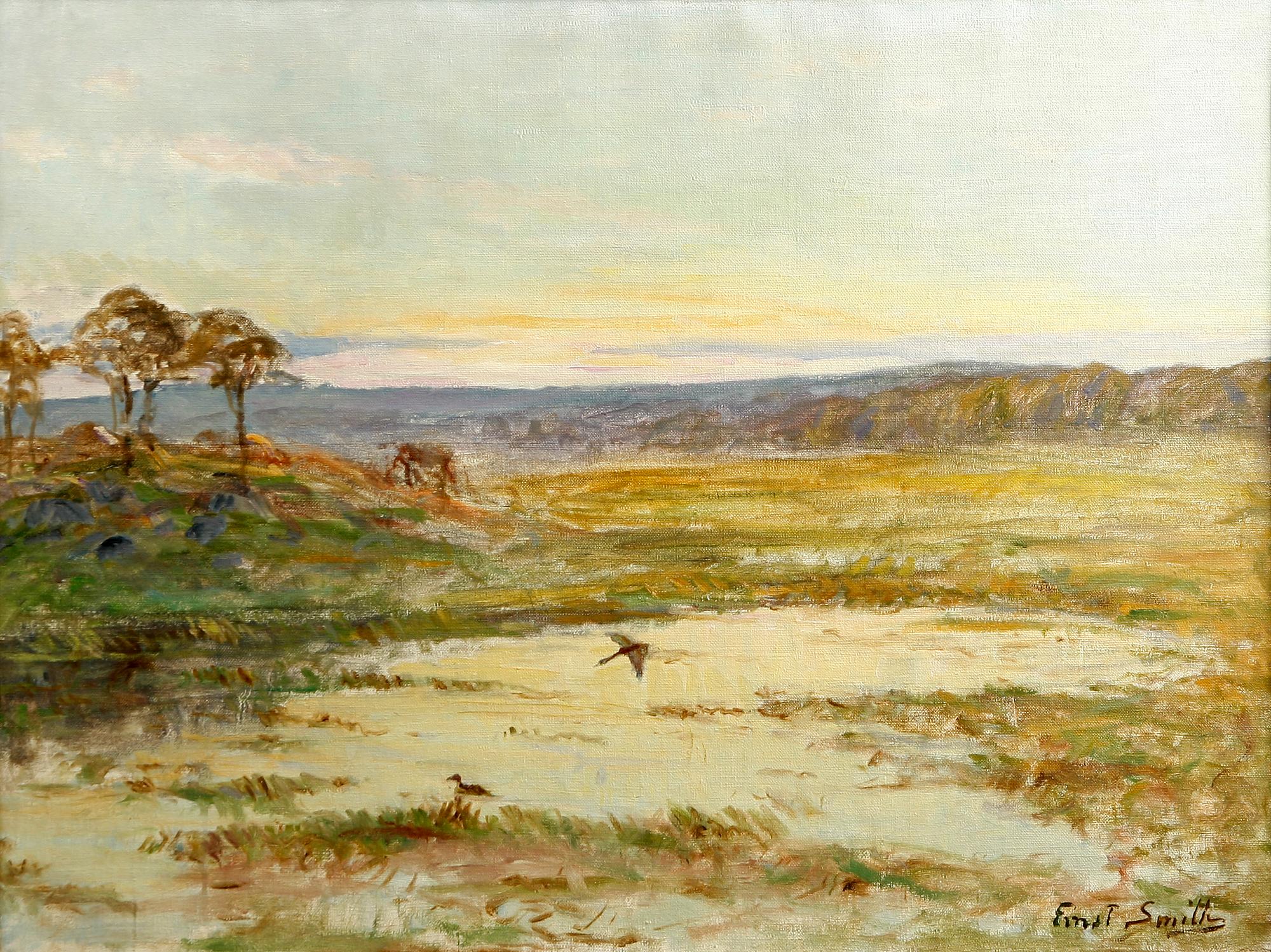 ERNST SMITH, olja på duk, sign.