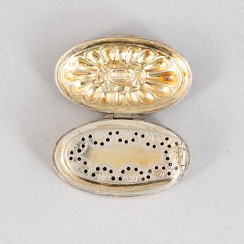 Preciosa, fem delar, silver, proveniens von Rosen, 18/1900-tal.