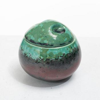 Hans Hedberg, Jar with lid, Biot, France.