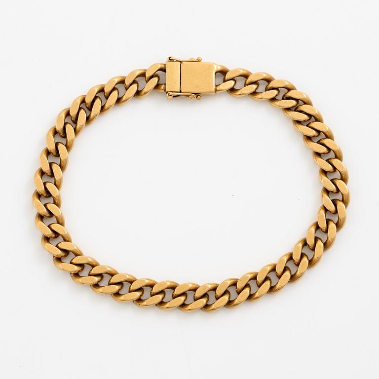 Bracelet, 18K gold, Balestra Italy.