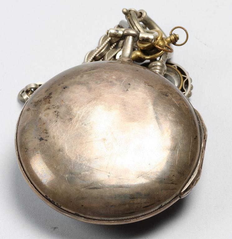 FICKUR, silver, 1810, Stockholm.