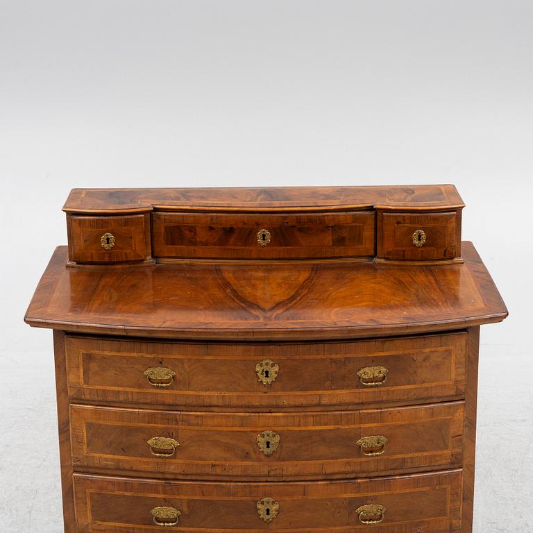 Bureau with a superstructure, Baroque, 18th century.