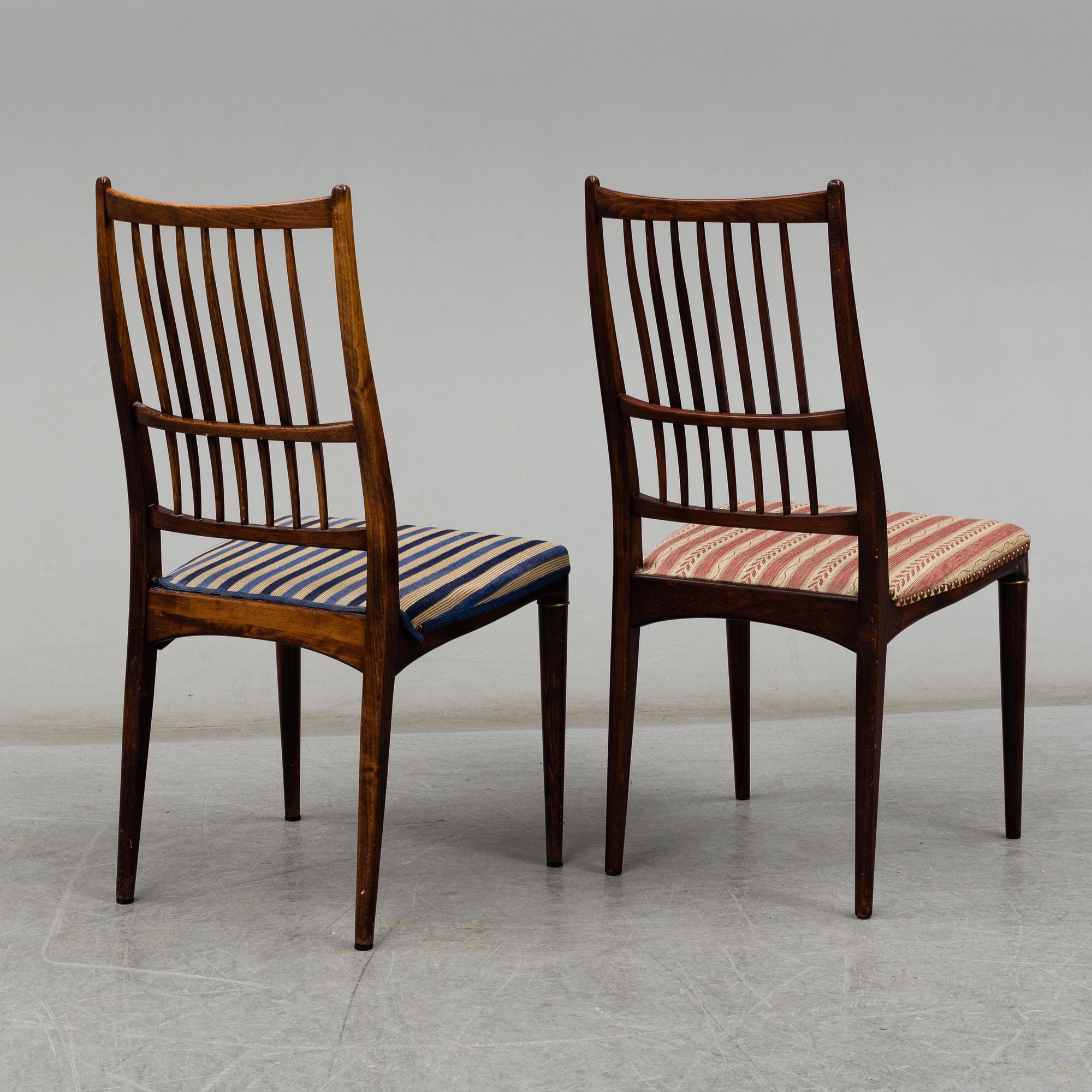 SVANTE SKOGH, matsalsgrupp, 9 delar, "Cortina", Seffle Möbelfabrik, 1960-tal.