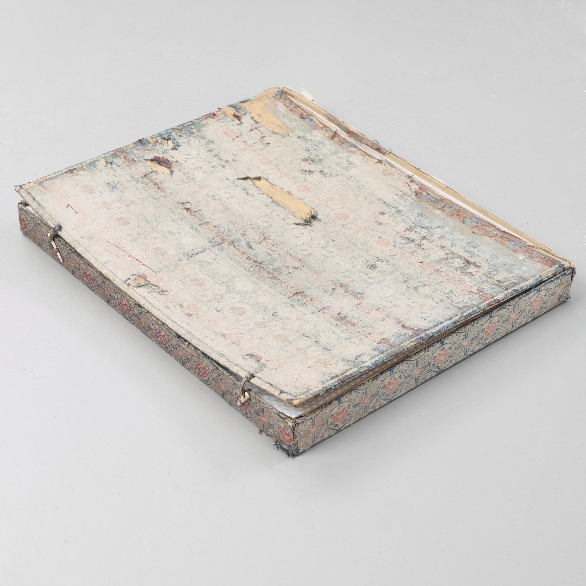 A set of 39 pastels by Vivian Dorf, from Johan Gunnar Andersson's last expedition to China and Tibet 1936-1938.