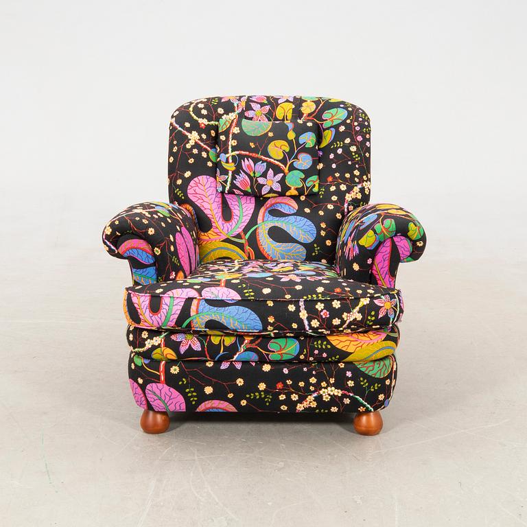 Josef Frank, armchair, model 336 for Svenskt Tenn 2008.