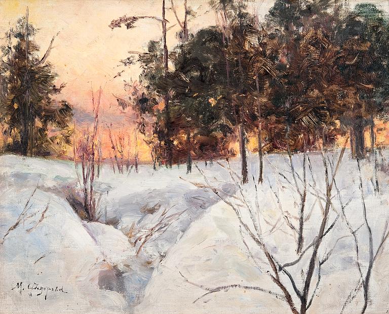 Maria Alekseevna Feodorova, WINTER EVENING.