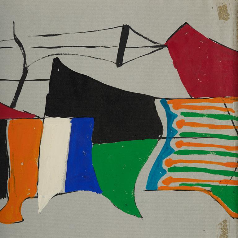 Olivier Herdies, "Peinture Mural II".