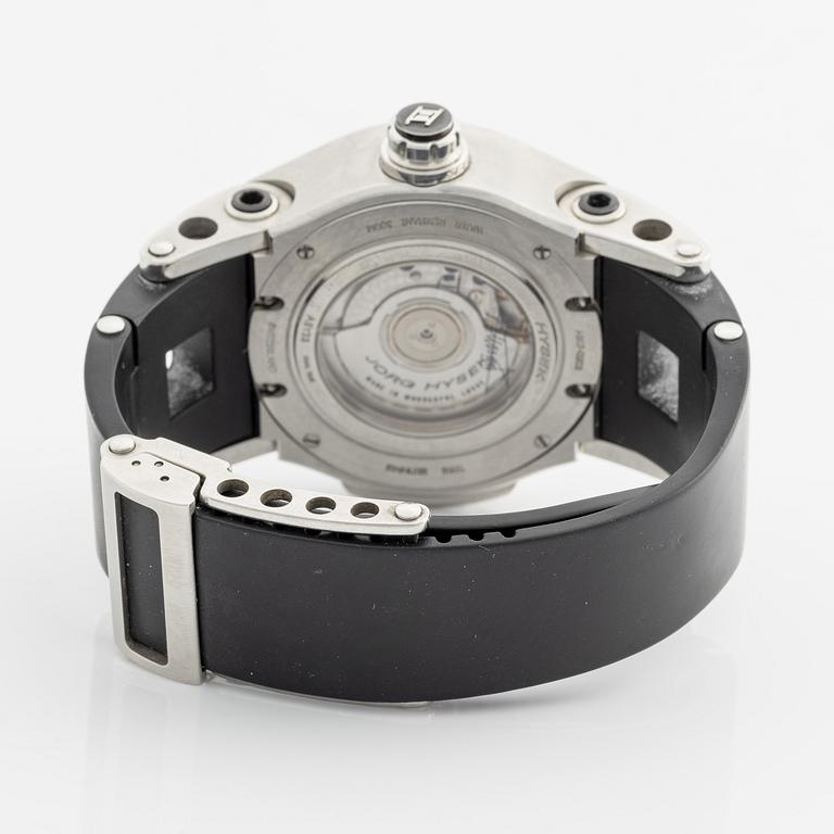 Hysek, Abyss Explorer Dual Time, armbandsur, 44 mm.