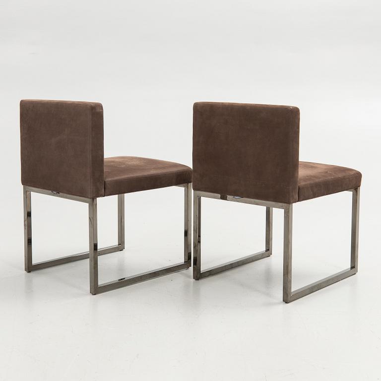 Rodolfo Dordoni, Chairs, a pair, "Bag Chair", Minotti, Italy.