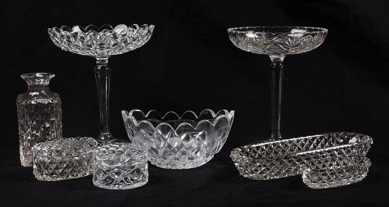 PARTI GLAS, 8 st, tidigt 1900-tal.