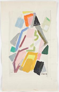 NALLE WERNER, Akvareller, 4 st, signerade.