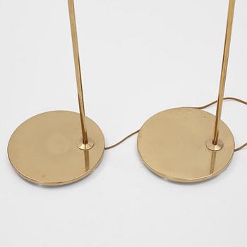 Eje Ahlgren, a pair of model G-075 floor lamps, Bergboms, 1960's.