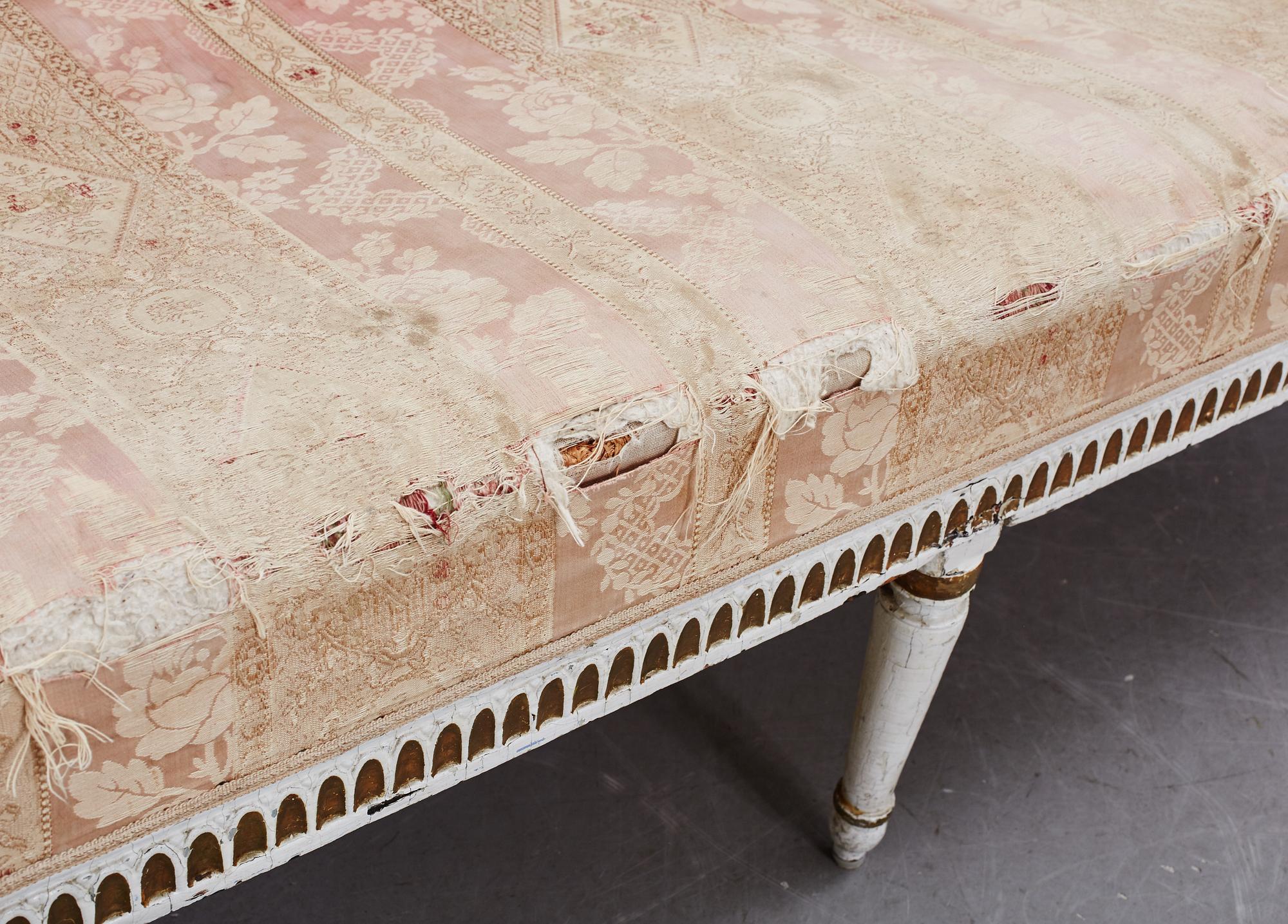 SOFFA, sengustaviansk, Lindome, 1800-talets början.