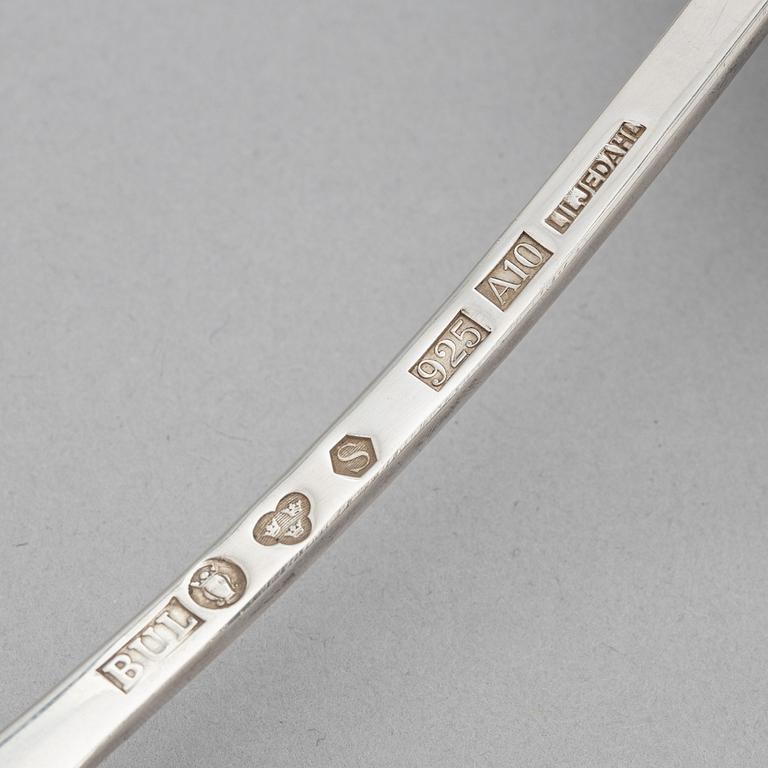 Bengt Liljedahl, a silver laddle, Stockholm 1975.