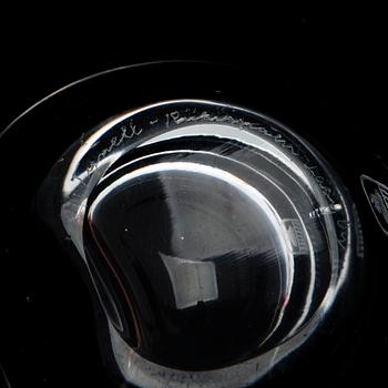 HELENA TYNELL, Five bowls/ash trays Riihimäen Lasi Oy. In production 1949-1958.