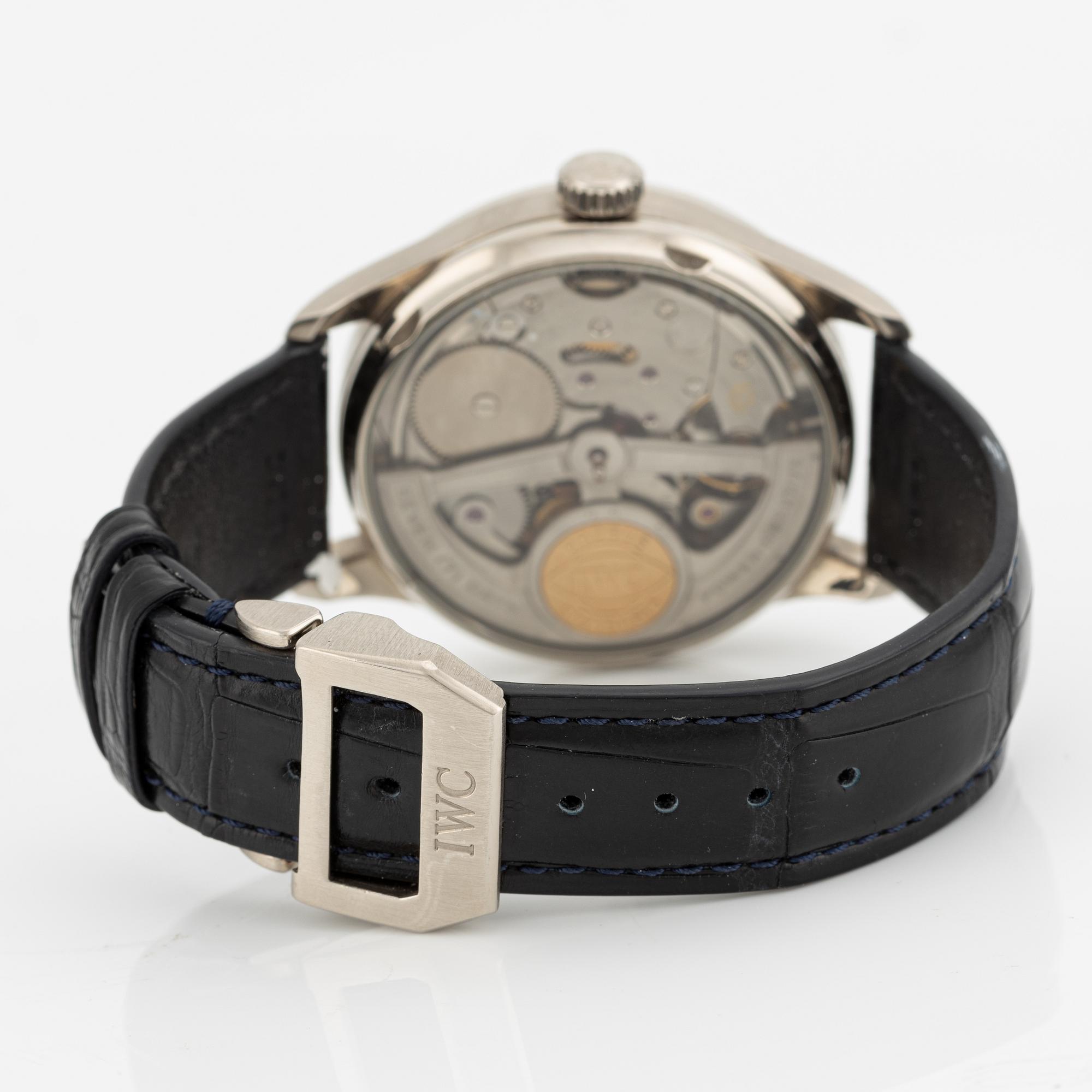 IWC, Portugieser, armbandsur, 42,3 mm.