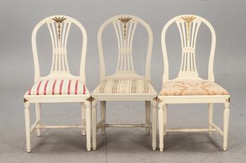 STOLAR, 12 snarlika. Gustaviansk stil, 1900/2000-tal.