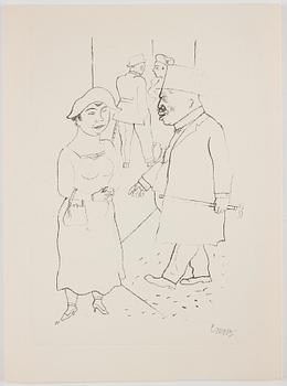 George Grosz, "Ecce Homo".