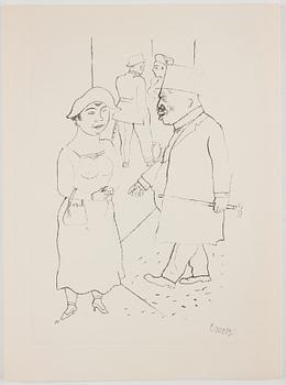 George Grosz, "Ecce Homo".