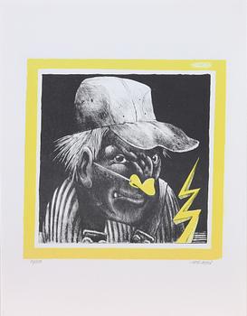 JORDI ARKÖ, litografier, 4 st, sign o numr.