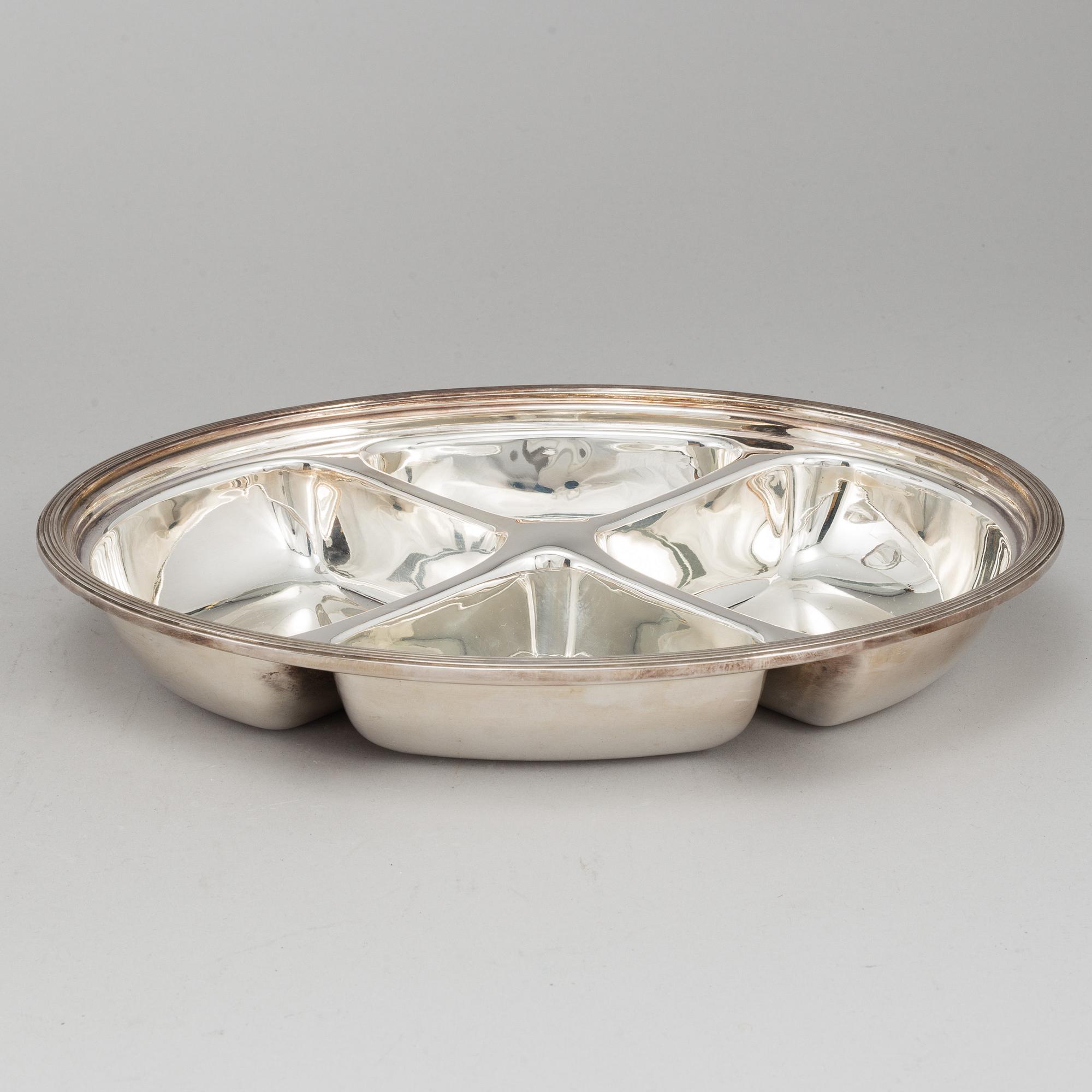 SWEDISH AMERICAN LINE, 3 serving dishes. Gense.