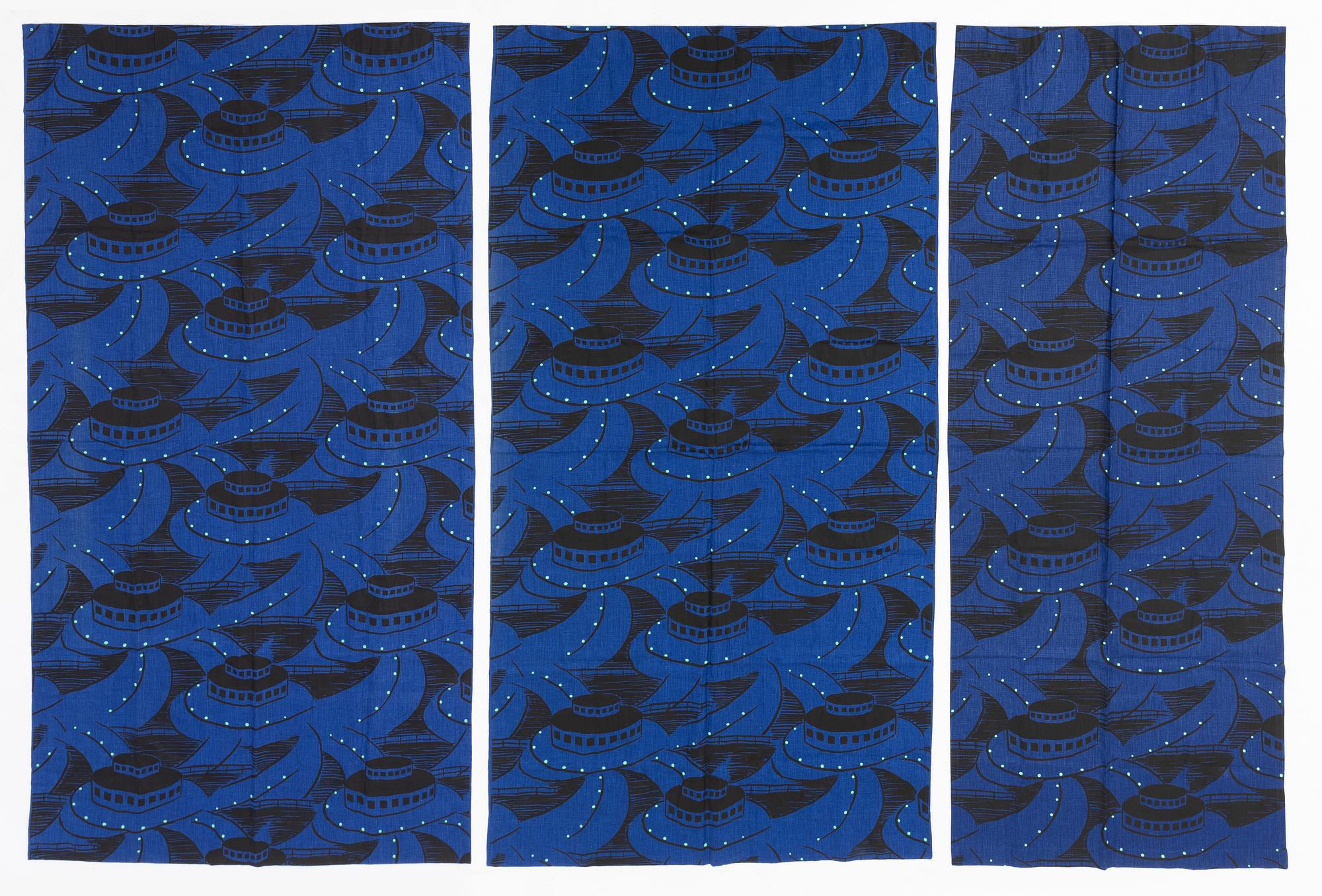 Birgitta Hahn, gardiner, tre st, "Slussen".