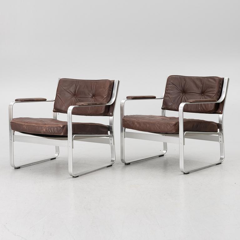 Karl Erik Ekselius, armchairs, a pair, "Mondo", JOC.