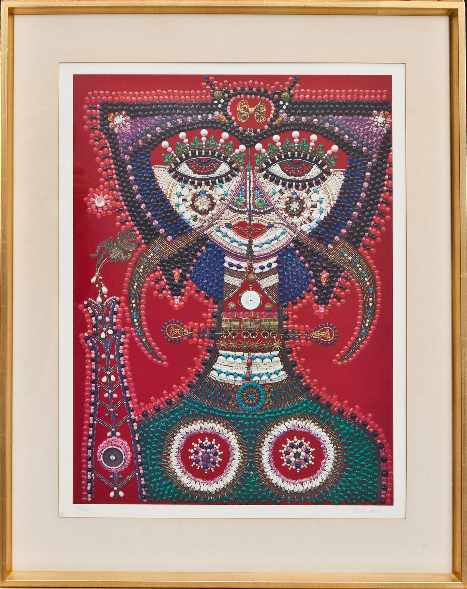 MAX WALTER SVANBERG, offsettryck, signerad och numrerad 100/200.