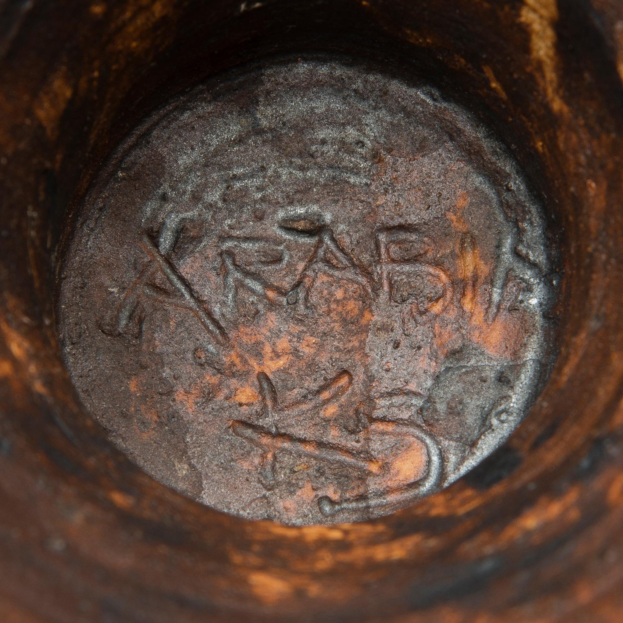 Kyllikki Salmenhaara, A mid-20th century vase signed KS, Arabia.