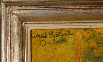 WALDEMAR SJÖLANDER, olja på duk, signerad.