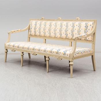 A circa 1800 Gustavian sofa.