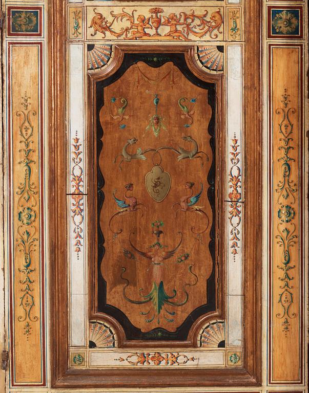 SKÅP. Italien, 1700-talets slut.