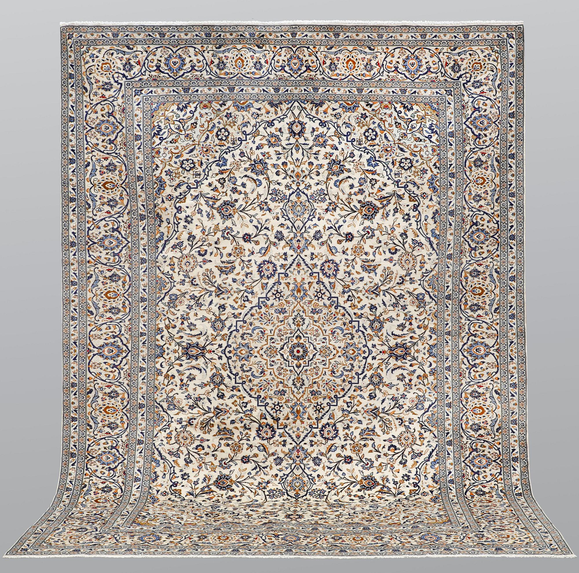 Matto, Kashan, ca 400 x 290 cm.