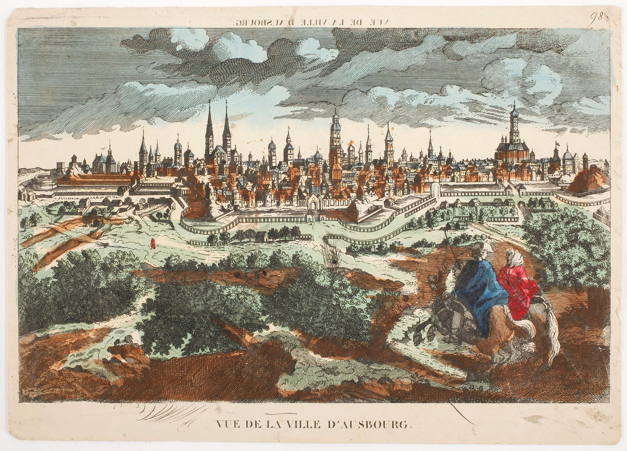 PARTI GRAVYRER, 6st, 1700-tal.
