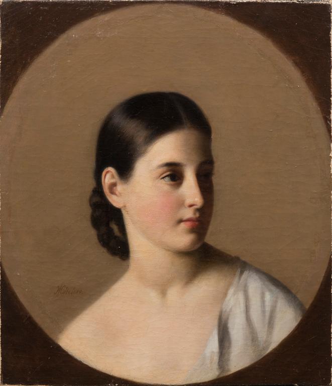 "PORTRAIT OF A YOUNG WOMAN".