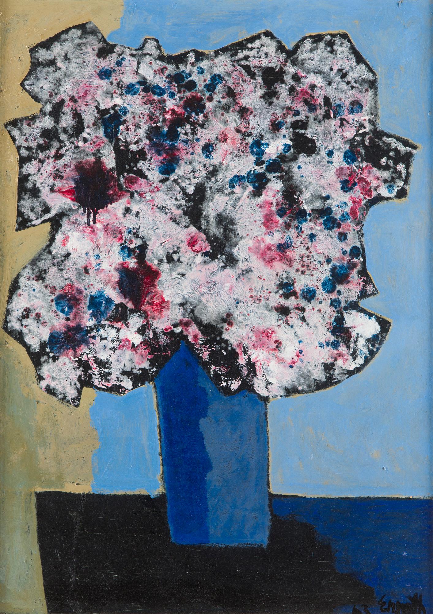 Erik Enroth, Flowers in a Vase.