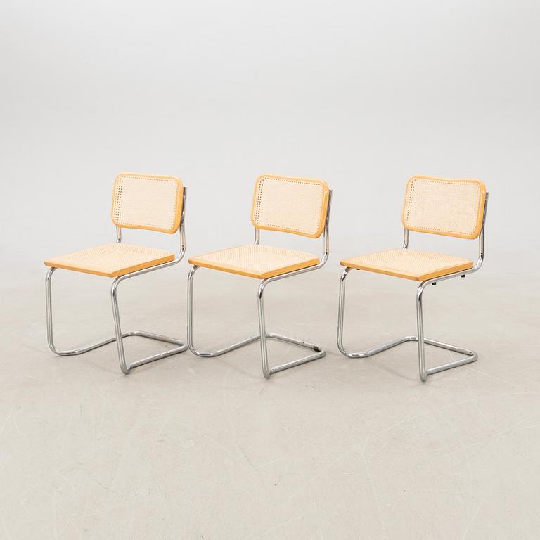 Chairs 6 pcs late 20th century Italy.