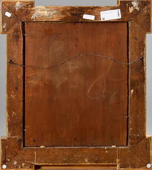 MICHAEL DAHL, hans art, olja på pannå, 1800-tal.