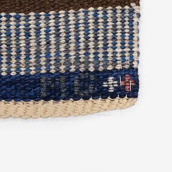 Margareta Grandin-Nettles, a flat weave carpet, c. 302 x 246 cm, signed GLH MG.