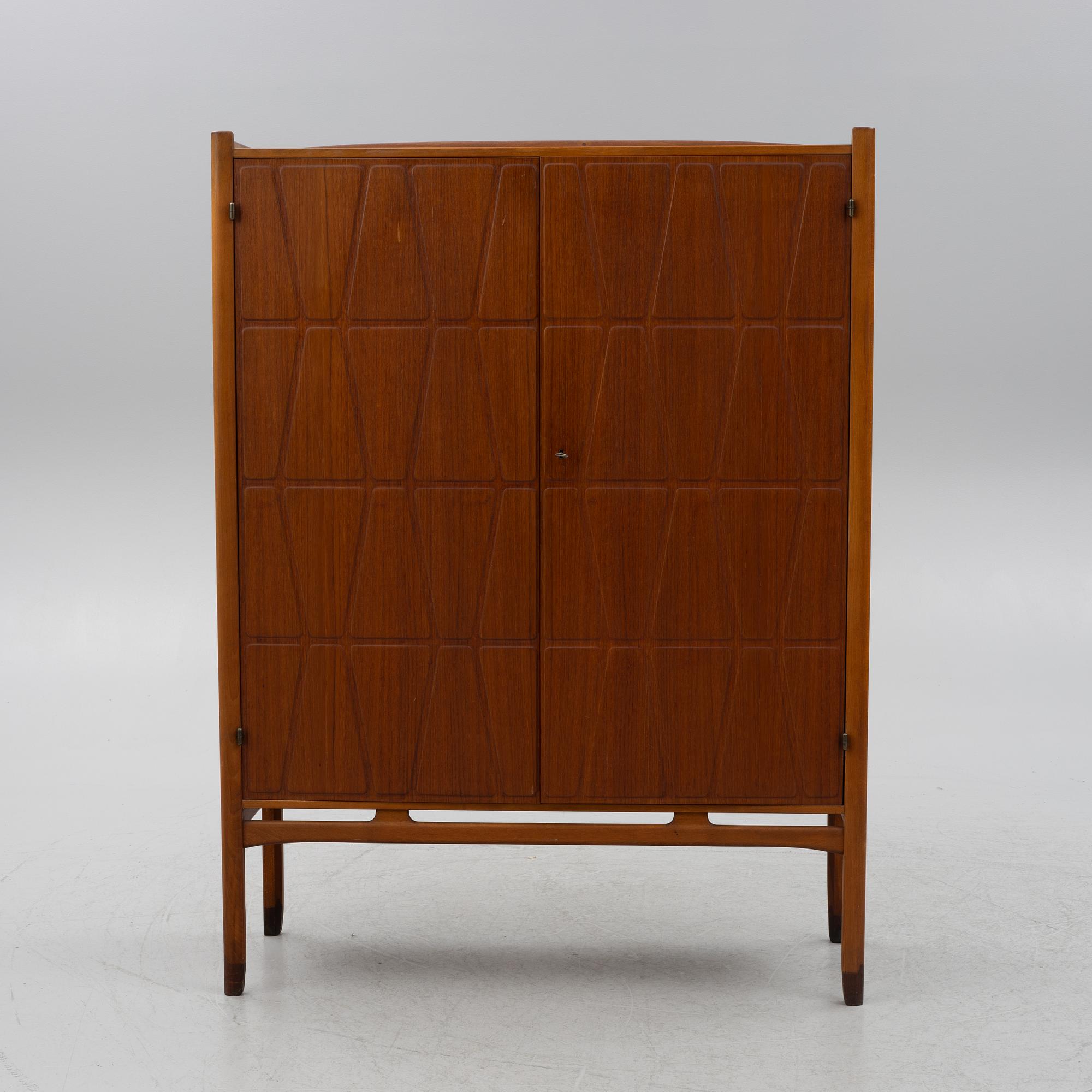 Yngve Ekström, cabinet, "Bangkok", AB Westbergs Möbler, Tranås, 1950s/60s.