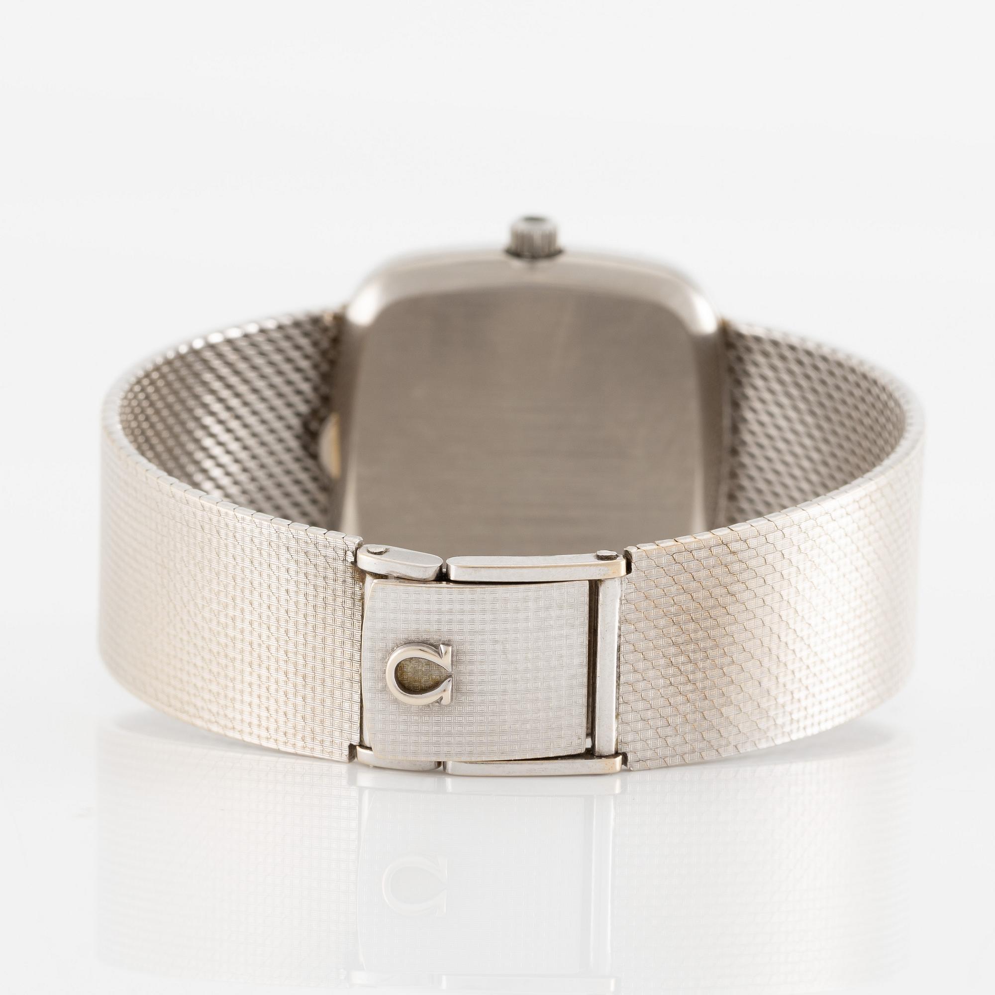 Omega, De Ville, wristwatch, 30 x 30 mm.